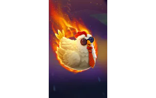 Flaming Chicken Highway Hazard — Penguin King